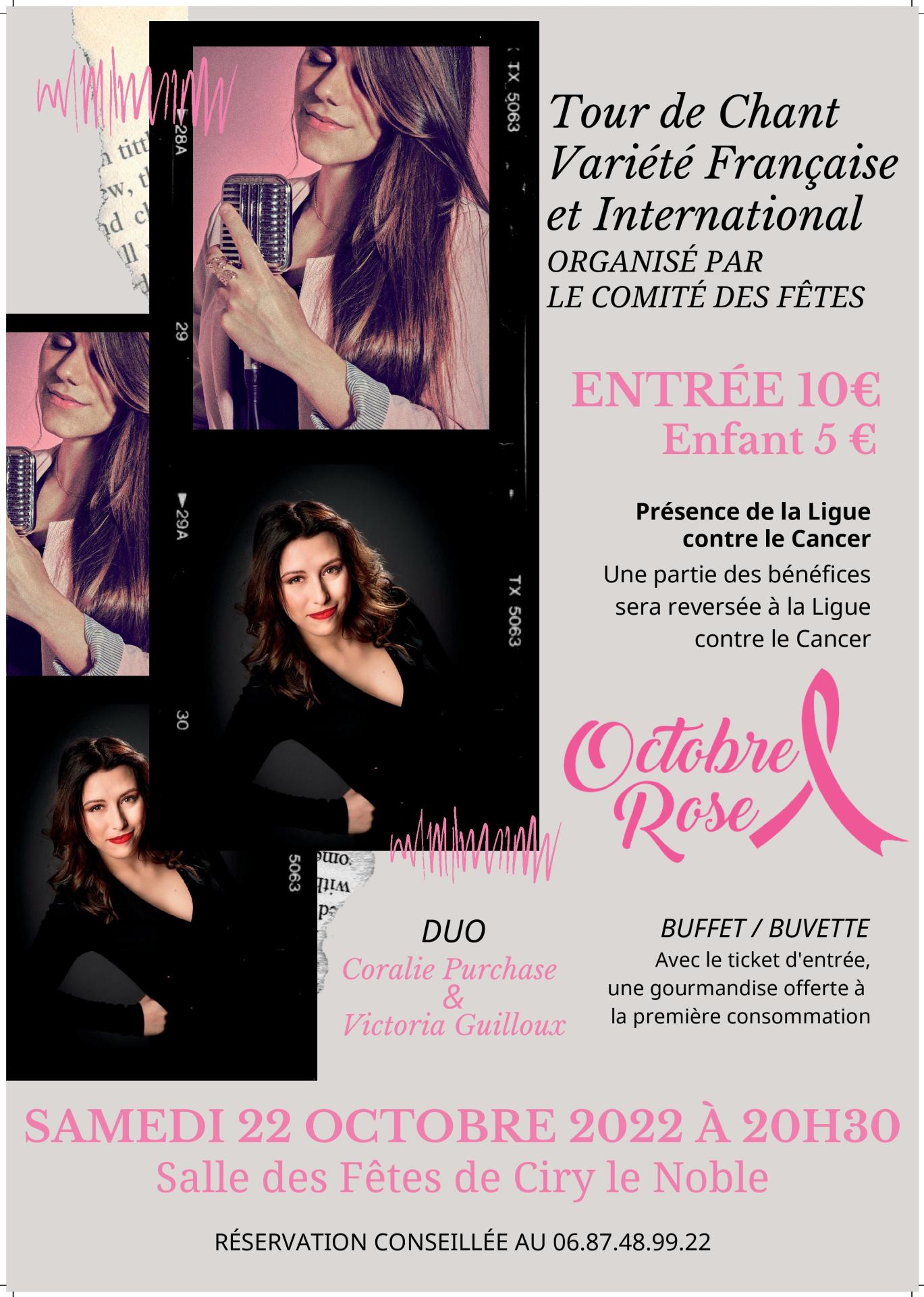 affiche octobre rose